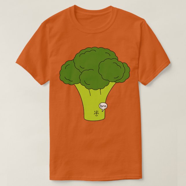 Camiseta Broccoli Bro (Diseño del anverso)