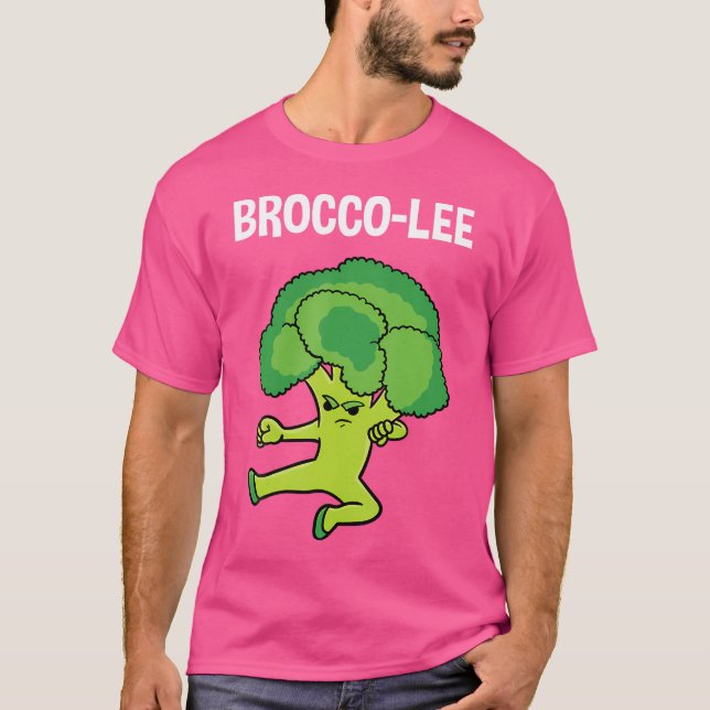 Camiseta Broccoli Brocco-Lee Kung Fu Artes Marciales Mma Ka (Anverso)
