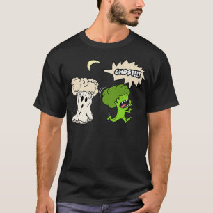 Camiseta Broccoli Cauliflower Fantasma Vegetariano