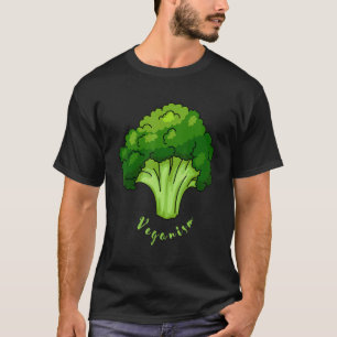 Camiseta Broccoli Chalk Pro Humor Vegan Go Nutrición Vegan