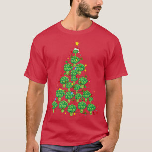 Camiseta Broccoli Christmas Tree Funny Broccoli Lover Xmas