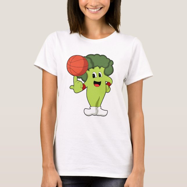 Camiseta Broccoli en el Basketball Sports (Anverso)