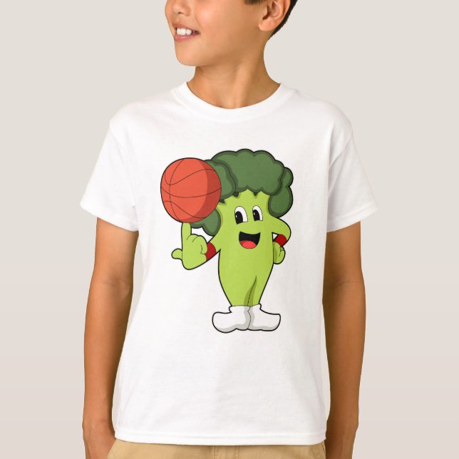 Camiseta Broccoli en el Basketball Sports (Anverso)