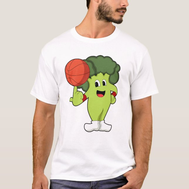 Camiseta Broccoli en el Basketball Sports (Anverso)