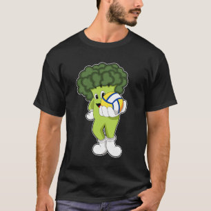 Camiseta Broccoli en los deportes de voleibol