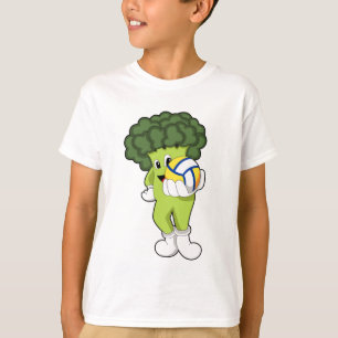 Camiseta Broccoli en los deportes de voleibol
