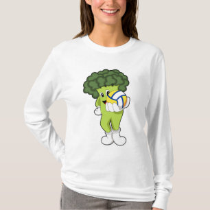 Camiseta Broccoli en los deportes de voleibol