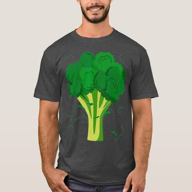 Camiseta Broccoli Funny Veggie Lover Halloween Costume (Anverso)