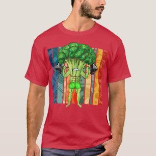 Camiseta Broccoli Gym Bodybuilding Levantamiento De Poderos