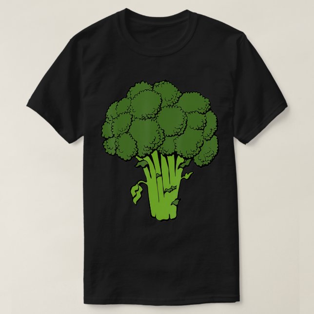 Camiseta Broccoli Is Life Fun Graphic Vegetable  (Diseño del anverso)