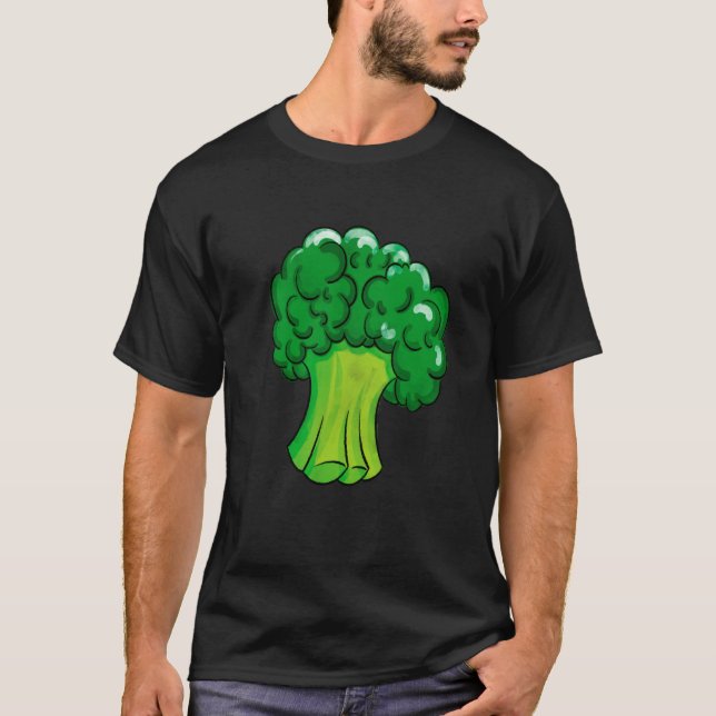 Camiseta Broccoli Is Life Fun Graphic Vegetable  1 (Anverso)