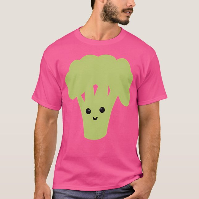 Camiseta Broccoli Kawaii (Anverso)