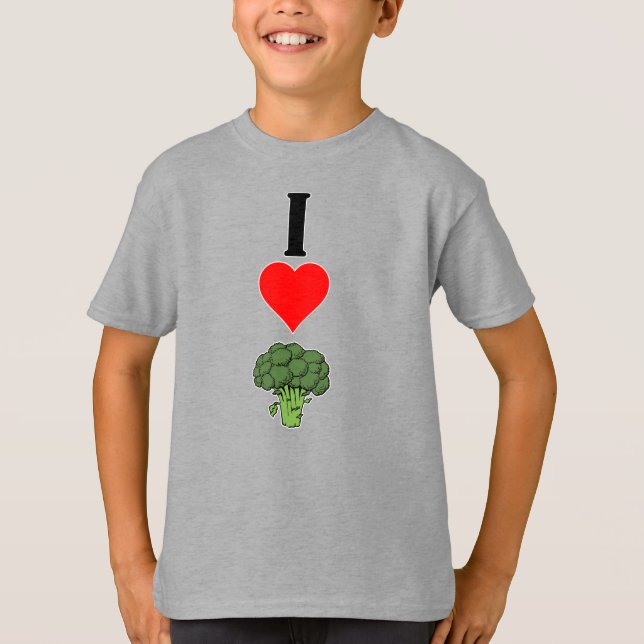 Camiseta Broccoli, la gracia de los niños que amo (Anverso)