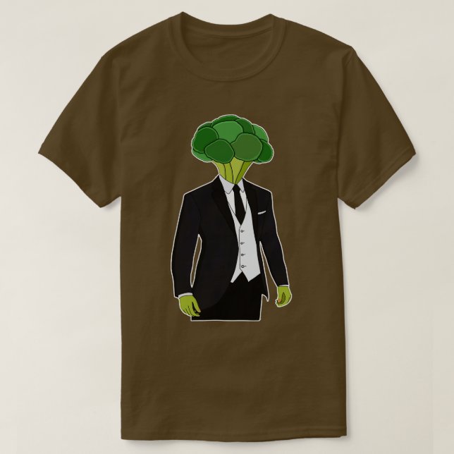 Camiseta Broccoli Man (Diseño del anverso)