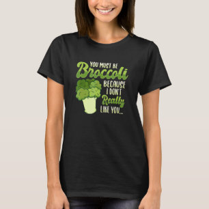 Camiseta Broccoli Pun Para Un Vegetador De Comida