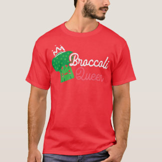 Camiseta Broccoli Queen Broccoholic Vegetariano Vegetariano
