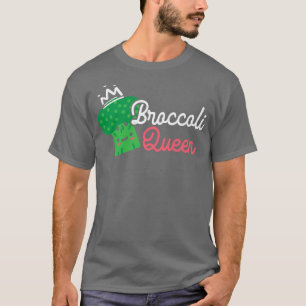Camiseta Broccoli Queen Broccoholic Vegetariano Vegetariano
