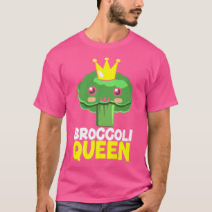 Camiseta Broccoli Queen Broccoholic Vegetariano Vegetariano