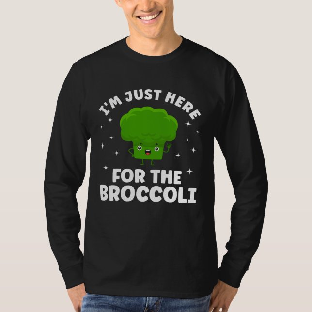 Camiseta Broccoli  Vegetable Vegetarian Broccoli Vegan Food (Anverso)