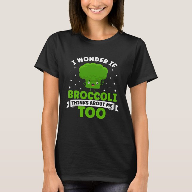 Camiseta Broccoli  Vegetable Vegetarian Broccoli Vegan Food (Anverso)