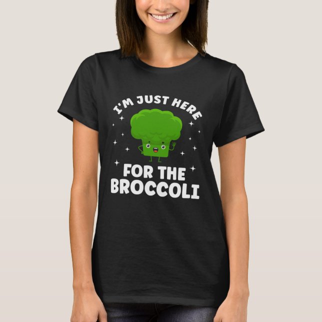 Camiseta Broccoli  Vegetable Vegetarian Broccoli Vegan Food (Anverso)