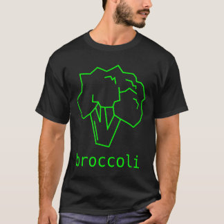 Camiseta Broccoli Vegetable Vegetariano Vegetariano A Base
