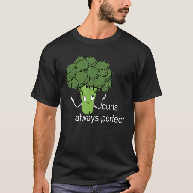 Camiseta Broccoli Vegetariano Vegetario (Anverso)
