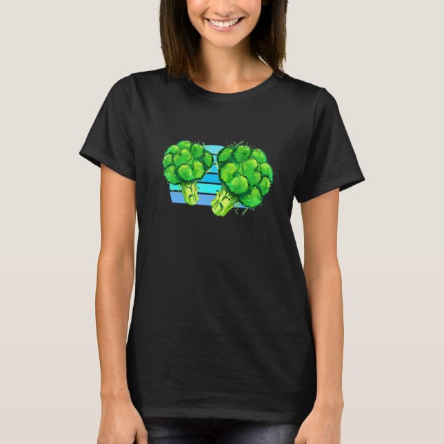 Camiseta Broccoli Vintage Sunset (Anverso)