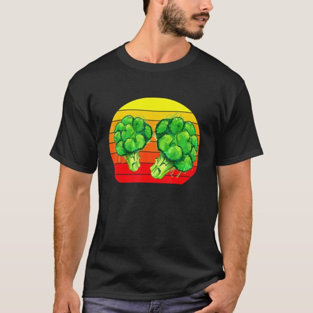 Camiseta Broccoli Vintage Sunset - Brocoli 1 (Anverso)