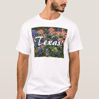 Camiseta Brochas de los Bluebonnets de Tejas