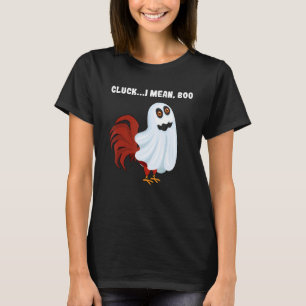 Camiseta Broche me refiero a Boo Chicken Farmen Halloween