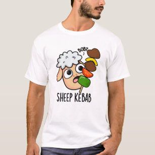 Camiseta Brocheta de cordero Chiste Pun de Shish Kebab