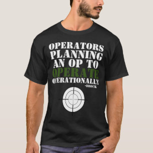 Camiseta Brock de operaciones de especificación