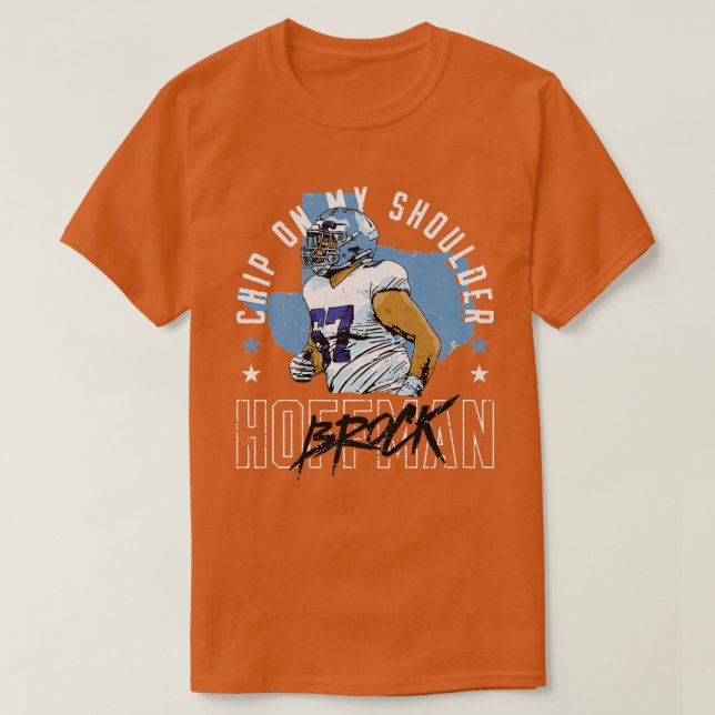 Camiseta Brock Hoffman Dallas Chip On My Shoulder TShirt 2 (Diseño del anverso)