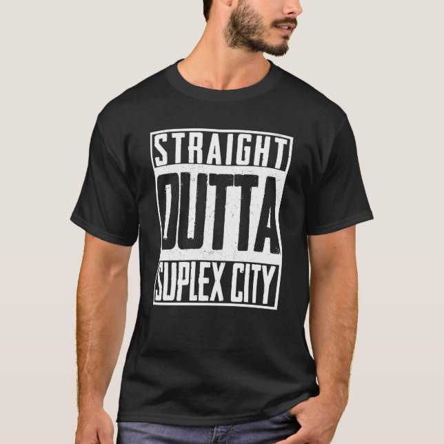 Camiseta Brock Lesnar de Ciudad Suplex Directa (Anverso)