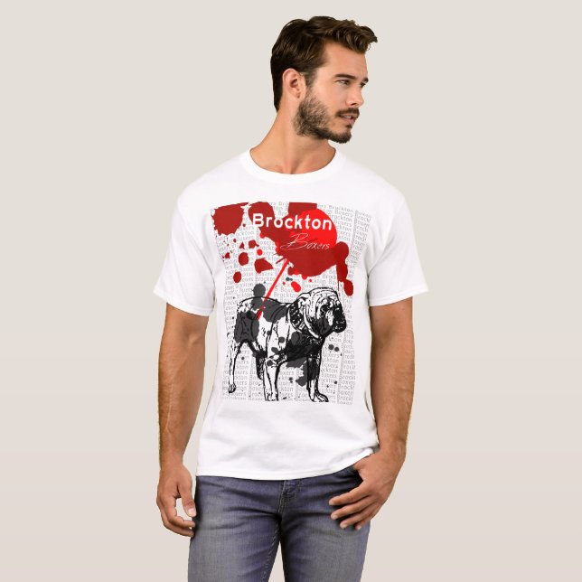 Camiseta Brockton Boxers Splash Tee (Anverso completo)