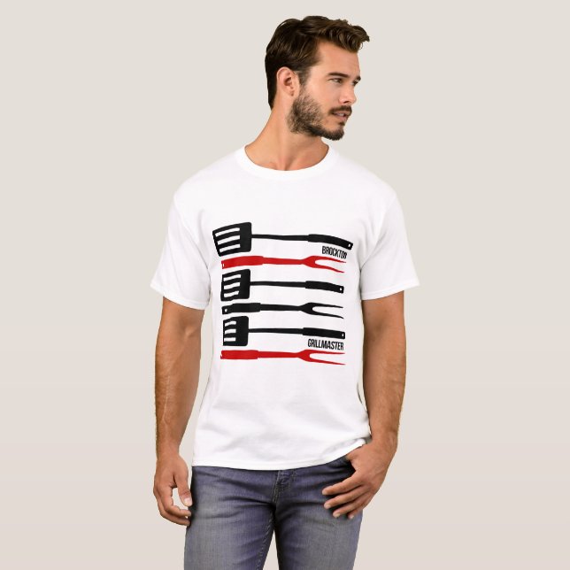 Camiseta Brockton Grillmaster Tee (Anverso completo)