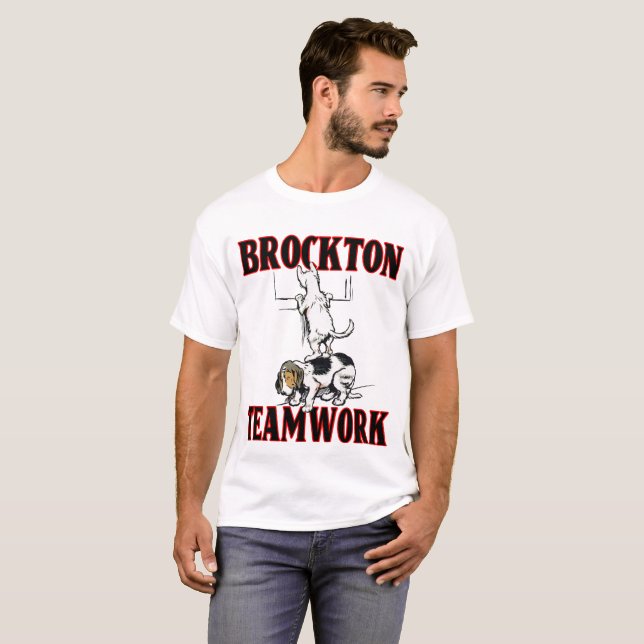Camiseta Brockton Teamwork Tee (Anverso completo)