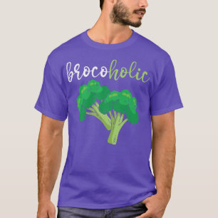 Camiseta Brocoholic Broccoli Vegan Lover Vegetable Healthy