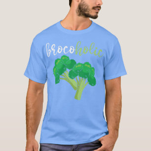 Camiseta Brocoholic Broccoli Vegan Lover Vegetable Healthy