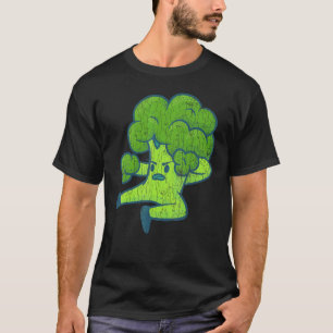 Camiseta Brócoli Divertido Lindo Vegetariano Vegano Verdura