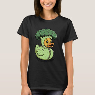 Camiseta Brócoli Pato Verdura Vegano Vegetariano