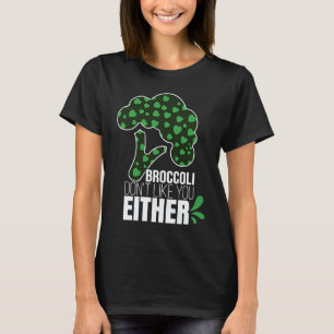 Camiseta Brócoli Sarcástico De Veganos Divertidos Que Dice