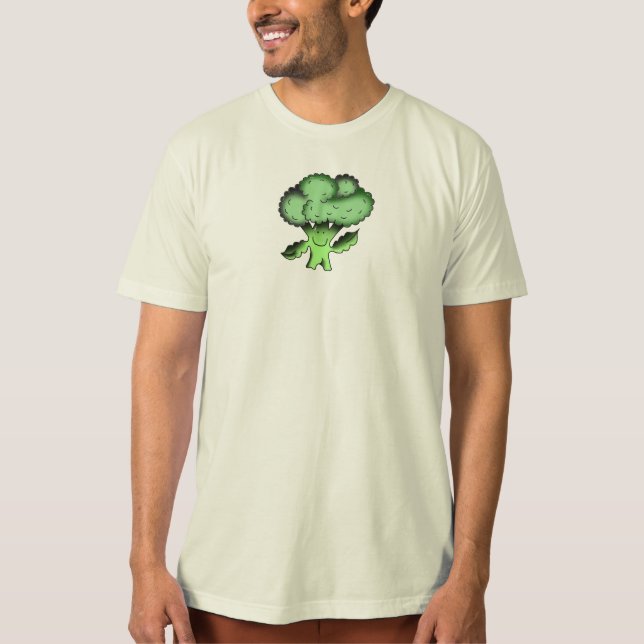 Camiseta brócoli vegetal tradicional (Anverso)