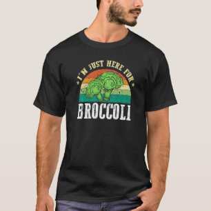 Camiseta Brócoli Vintage Dieta a Base de Plantas Veganas Ve