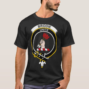 Camiseta Brodie Escudo Tartan Clan Scottish Clan
