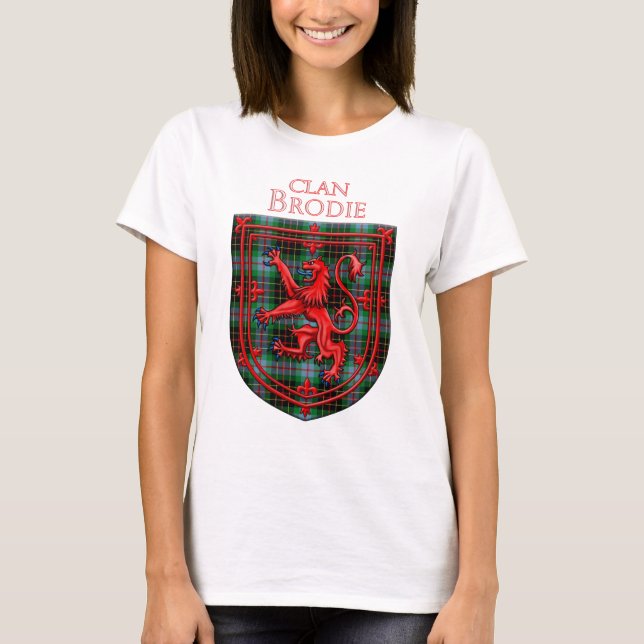 Camiseta Brodie Hunting Tartan Scottish Plaid (Anverso)