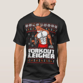 Camiseta Brodolf Gym Workout Funny Ugly Navidades Rudolph