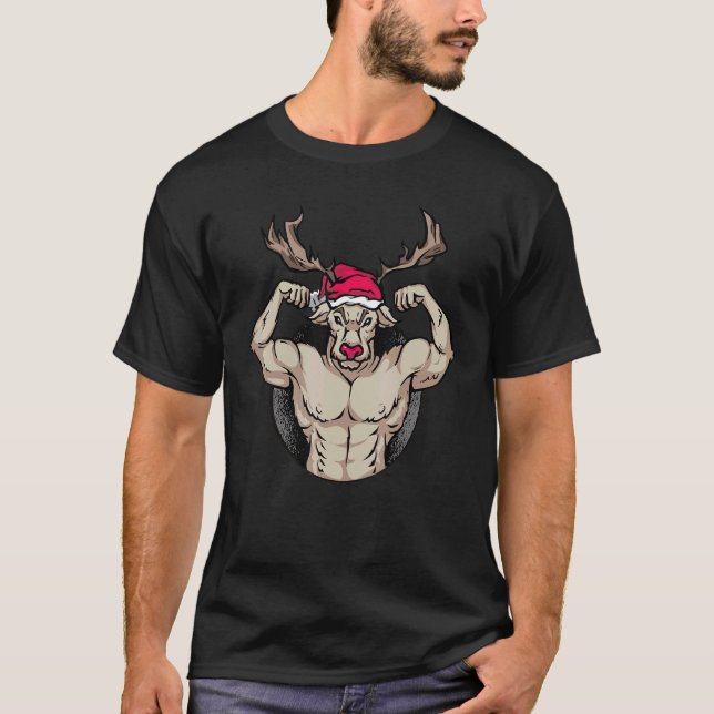 Camiseta Brodolf Los Navidades Feo Del Gimnasio De La Nariz (Anverso)