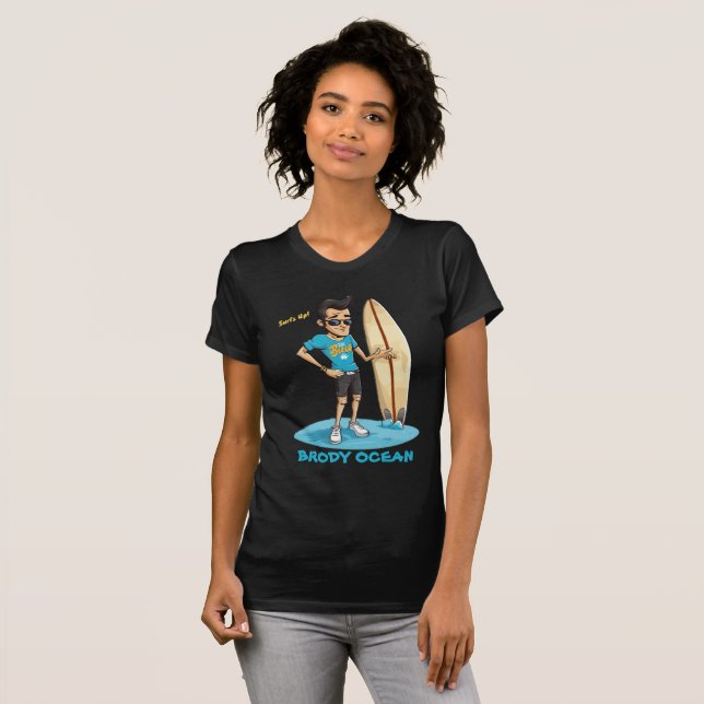 Camiseta Brody Ocean Wavecrest (Anverso completo)